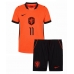 Nederländerna Cody Gakpo #11 Hemmatröja Barn VM 2026 Kortärmad (+ Korta byxor)